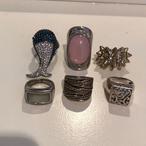 SALE*** Lot of six rings!